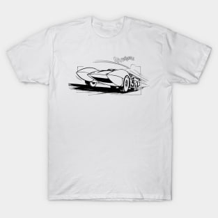 Mach 5 Lineart T-Shirt